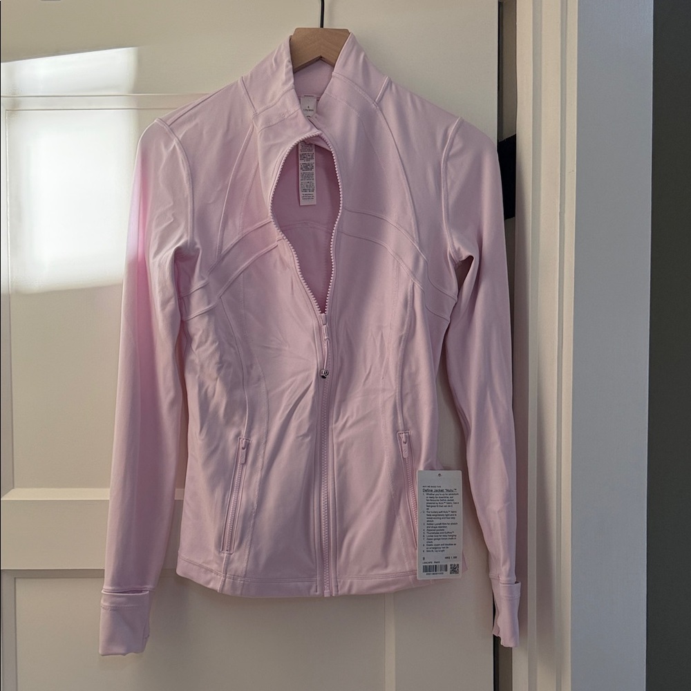 Lululemon Define Light Pink Jacket